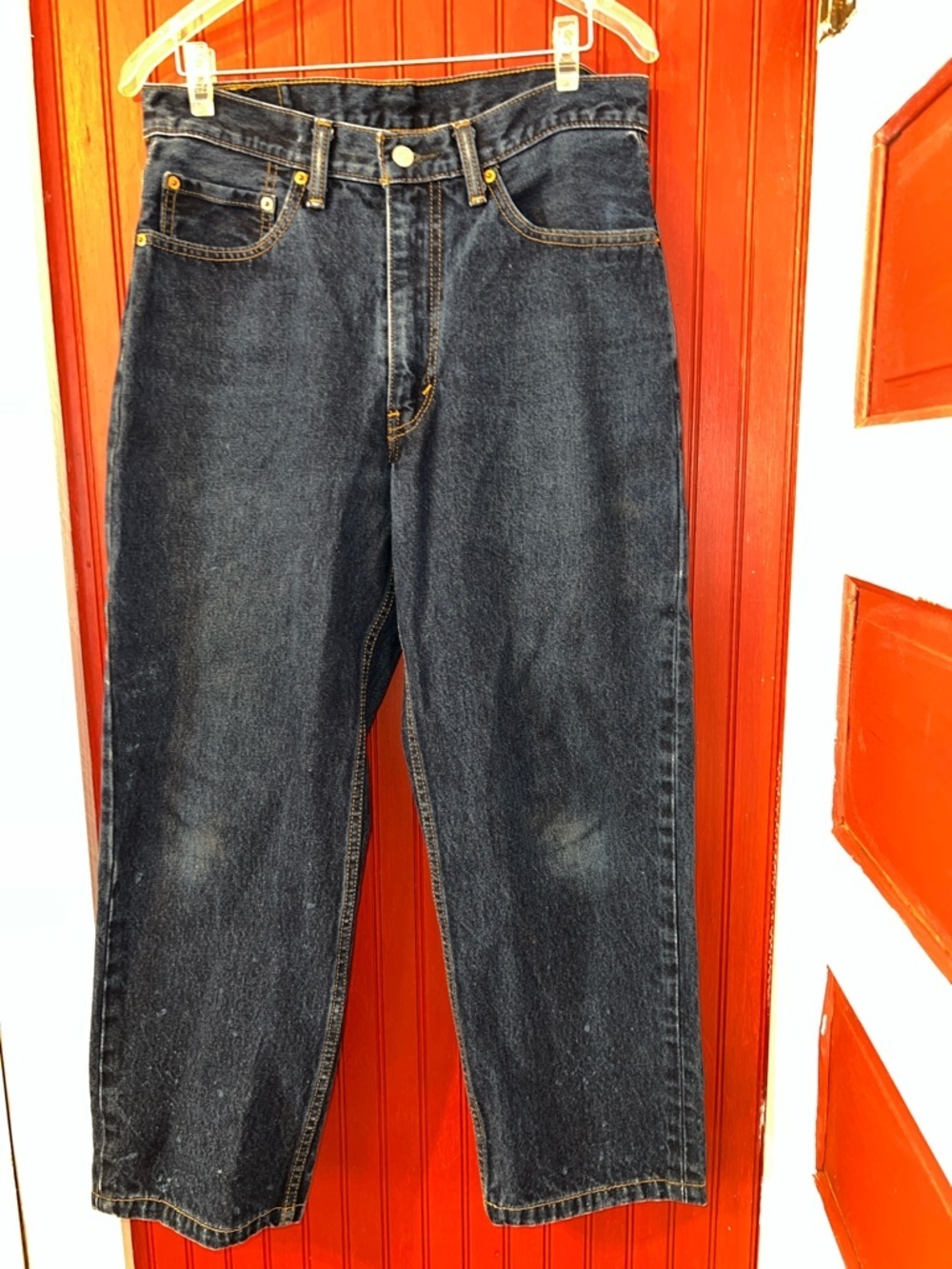 Levi's 550 Dark Blue Relaxed Fit Men's Jeans